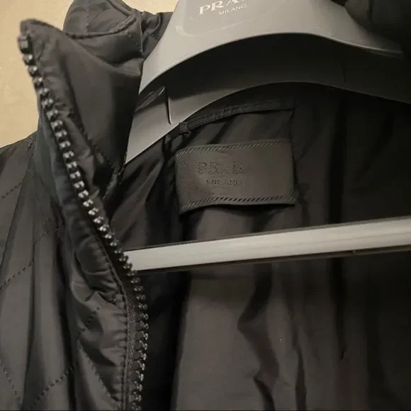 PRADA Men’s Nylon Gabardine Double Layer Jacket